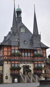 Rathaus in Wernigerode im Harz